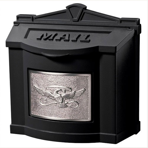 Gaines Eagle Wall Mount Mailbox - MailboxInstaller.com