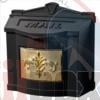 Gaines Fleur de Lis Wall Mount Mailbox