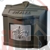 Gaines Fleur de Lis Wall Mount Mailbox - Image 2