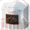 Gaines Fleur de Lis Wall Mount Mailbox - Image 11