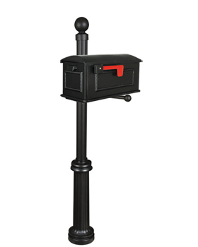 Special Lite Traditional Post Mount Mailbox - MailboxInstaller.com