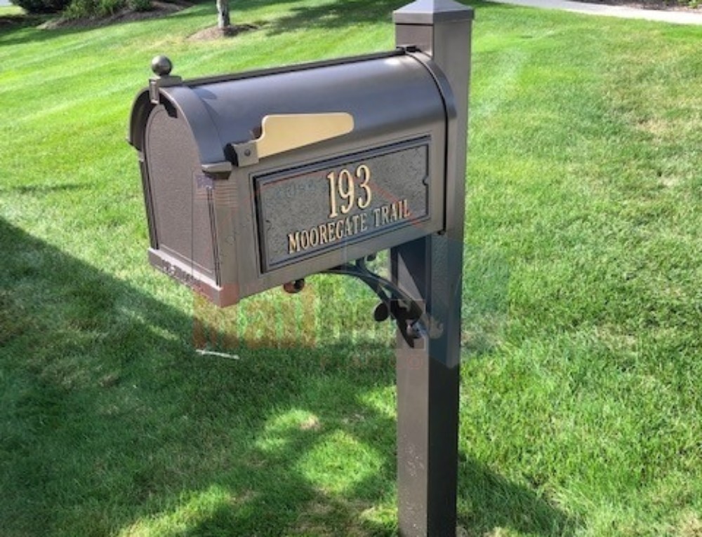 Residential Mailbox 136 - MailboxInstaller.com